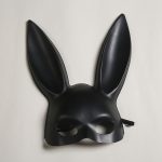 Party Decoration Halloween Bunny Girl Plush Mask