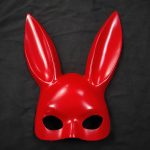 Party Decoration Halloween Bunny Girl Plush Mask
