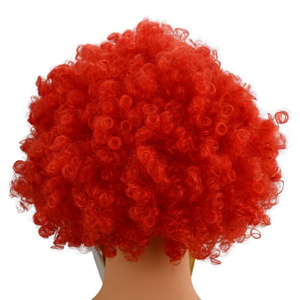 Halloween Redhead Big Mouth Clown Latex Mask