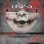 Halloween 3D Printed Outdoor Protective Dust And Haze Mask