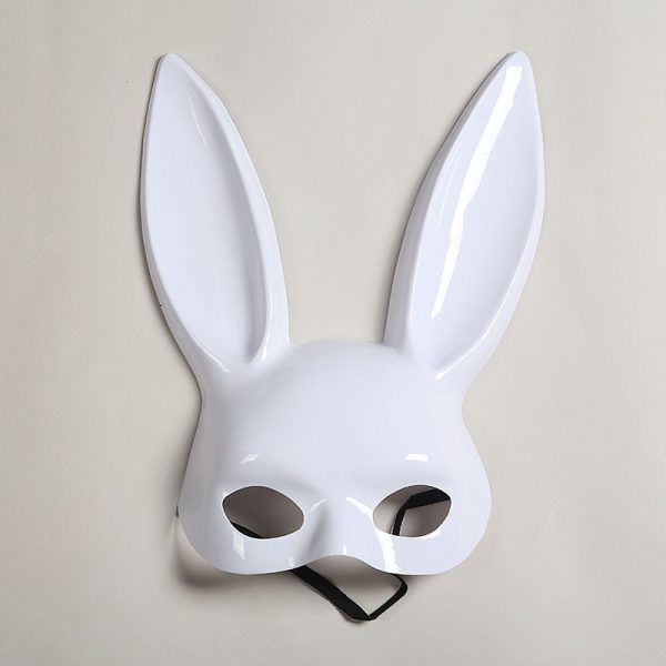 Party Decoration Halloween Bunny Girl Plush Mask