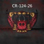 Halloween 3D Printed Outdoor Protective Dust And Haze Mask