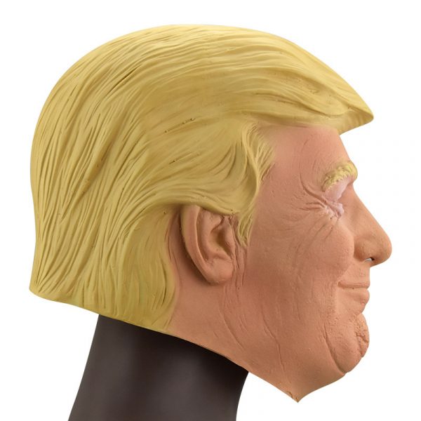 Halloween Trump Mask Latex Headgear Funny