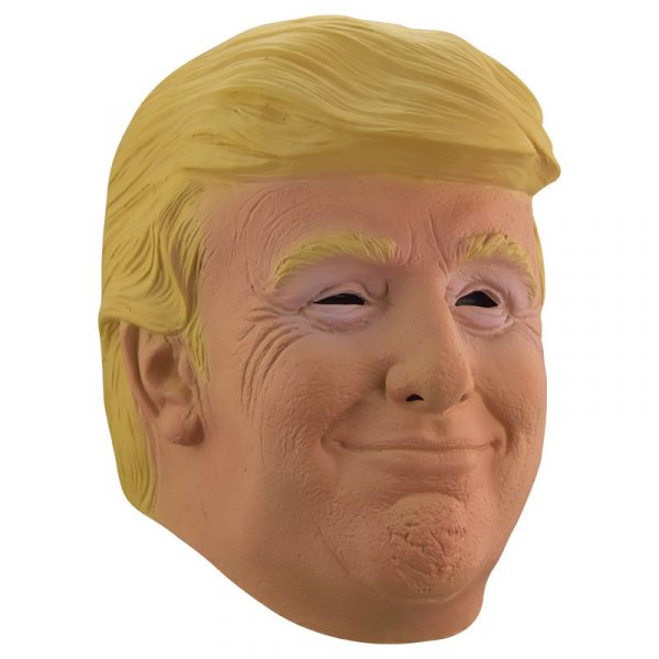 Halloween Trump Mask Latex Headgear Funny