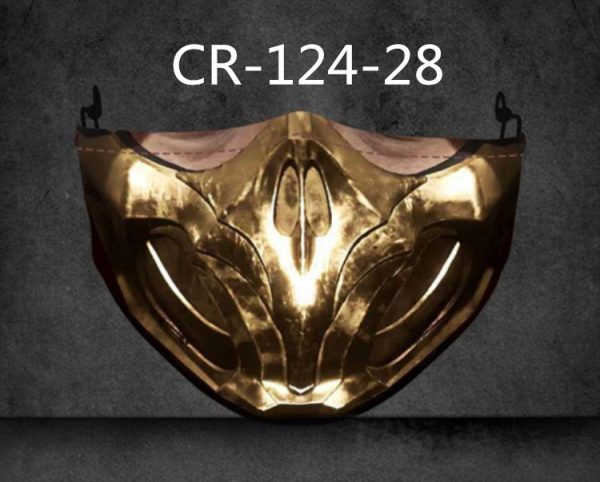 Halloween 3D Printed Outdoor Protective Dust And Haze Mask