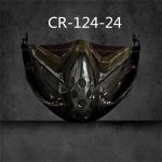 Halloween 3D Printed Outdoor Protective Dust And Haze Mask