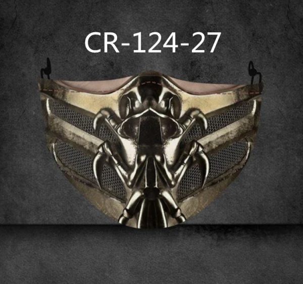 Halloween 3D Printed Outdoor Protective Dust And Haze Mask