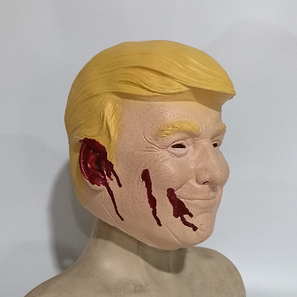 Halloween Trump Mask Latex Headgear Funny