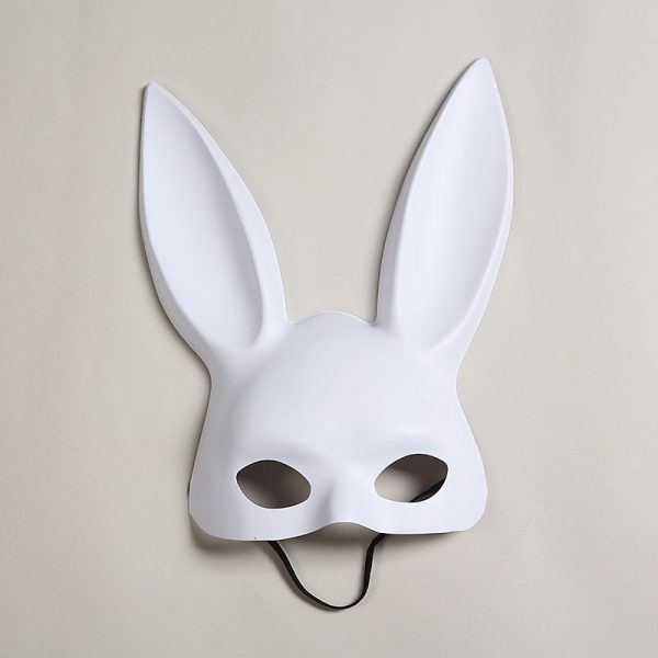 Party Decoration Halloween Bunny Girl Plush Mask