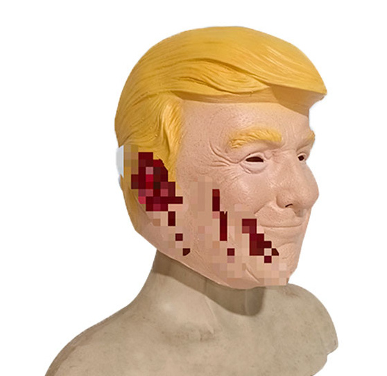 Halloween Trump Mask Latex Headgear Funny