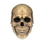 Halloween Movable Mouth Skull Mask Helmet Mouth Movable Skull Full Head Skull Mask