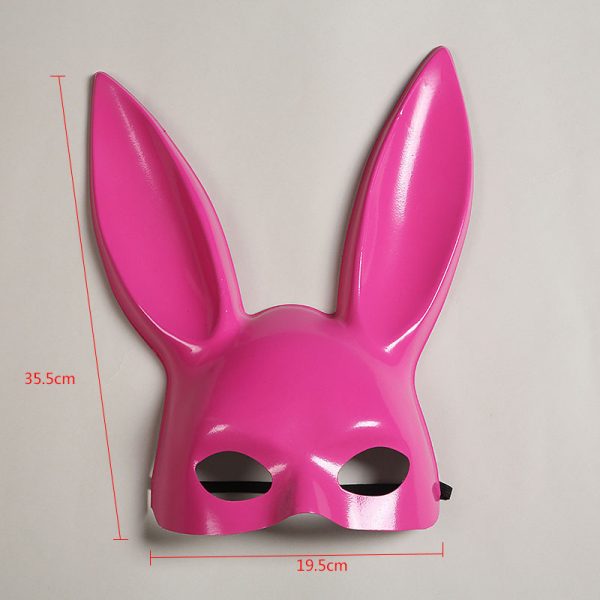 Party Decoration Halloween Bunny Girl Plush Mask