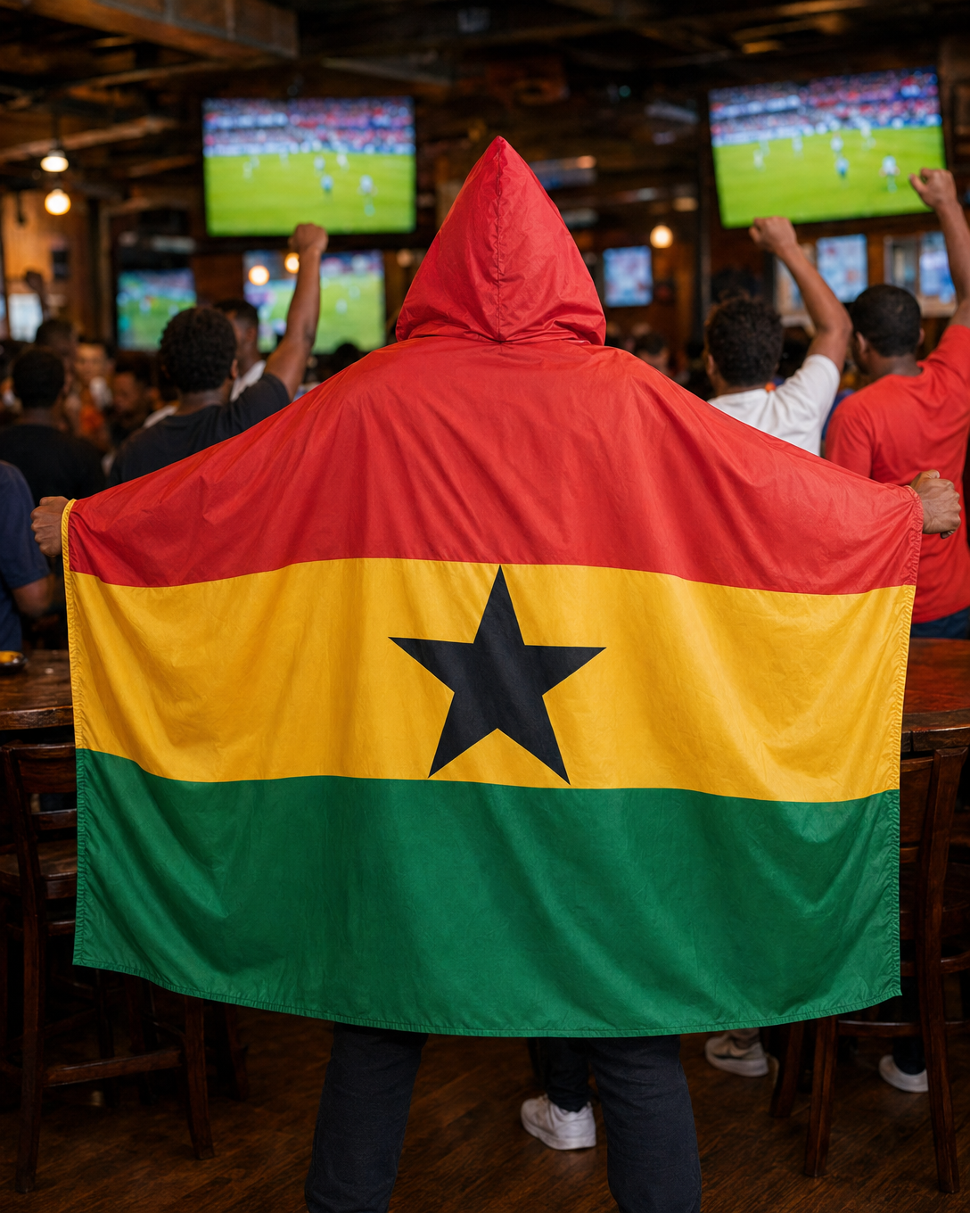 Sport Events Country Stadium Cape wearable Flag - Image 7