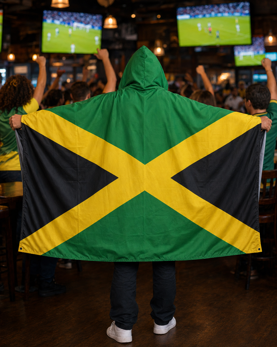 Sport Events Country Stadium Cape wearable Flag - Image 9