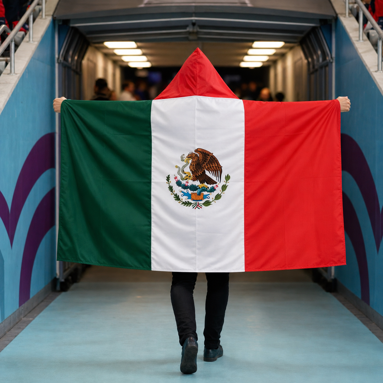 Sport Events Country Stadium Cape wearable Flag - Image 10