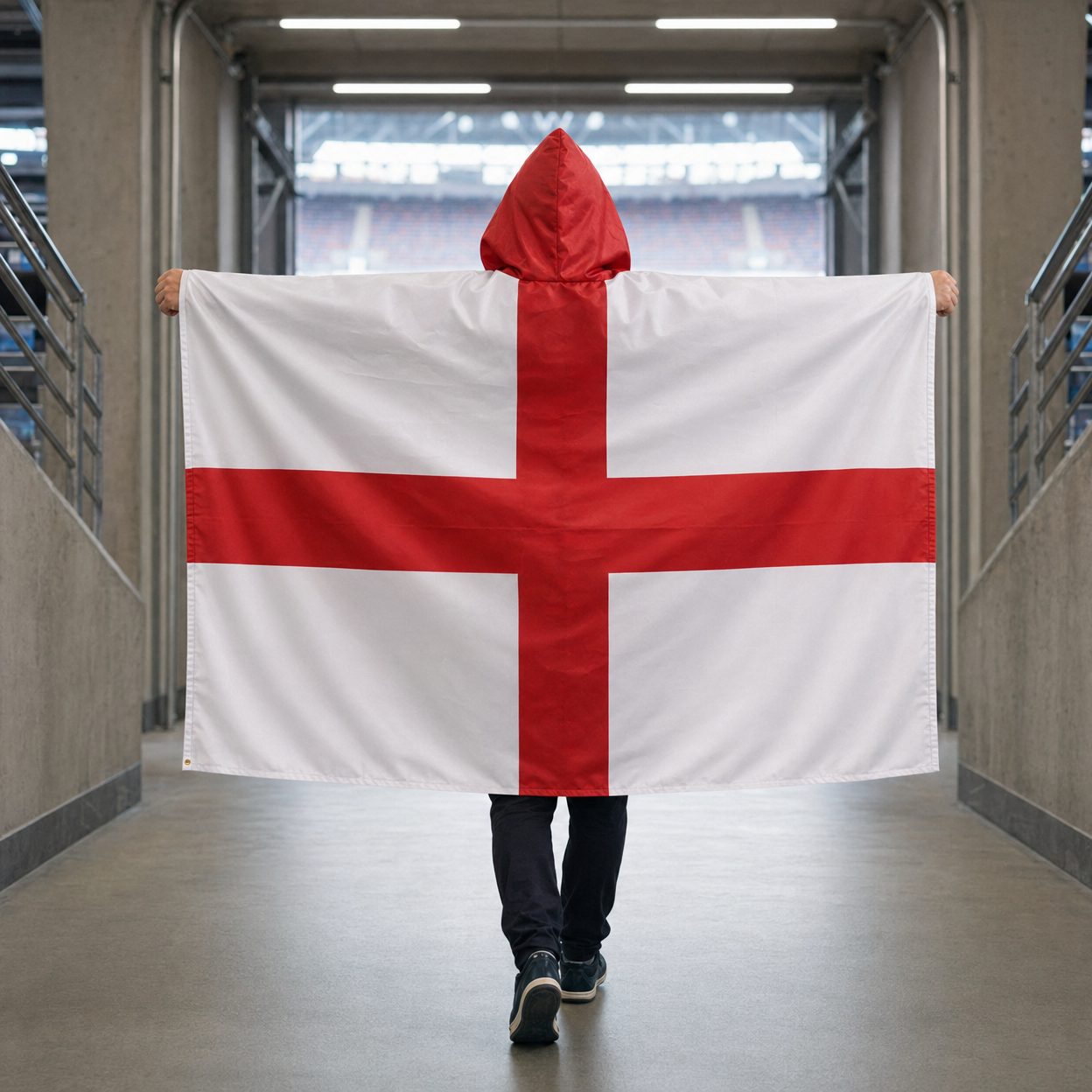 Sport Events Country Stadium Cape wearable Flag - Image 3