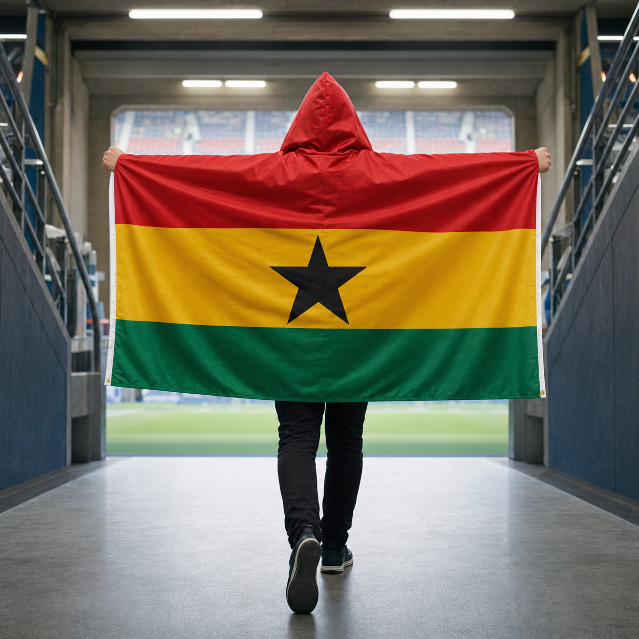Sport Events Country Stadium Cape wearable Flag - Image 6
